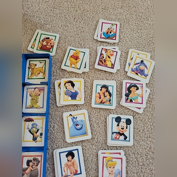The Disney Edition Memory Matching Game MB Milton Bradley 41020 COMPLETE 2002 - Picture 5 of 14